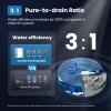 imageCOMFEE Reverse Osmosis System 1000 GPD 31 Pure to Drain Tankless RO System Under Sink Water Filter System Smart LED Faucet TDS Reduction Automatic Flushing USA Tech Support