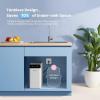 imageCOMFEE Reverse Osmosis System 400 GPD 151 Pure to Drain Tankless RO System NSF Standards TDS Reduction USA Tech Support Under Sink Water Filter System with Brushed Nickel Faucet400GDP