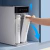 imageCOMFEE Reverse Osmosis System 400 GPD 151 Pure to Drain Tankless RO System NSF Standards TDS Reduction USA Tech Support Under Sink Water Filter System with Brushed Nickel FaucetFilter for 400GDP