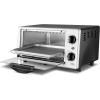 imageCOMFEE Toaster Oven Countertop Small Toaster Ovens Combo 4 slice Mini Oven for 9quot Pizza Compact Oven 2 Racks for Toast Bake Broil 950W Black CTOE101ABK4 Slice Slivery