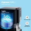 imageComfee Bottleless Water Dispenser with Filtration Express Cooling Water Cooler with Cold Hot ampamp Room 3Temps UV SelfCleaning Stainless SteelBottleless