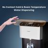 imageComfee Ozone SelfCleaning Bottom Loading Water Cooler Quick Cooling Water Dispenser with 3 Temperature Settings Safety Child Lock Stainless SteelBottled TouchControl