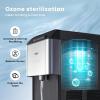 imageComfee Ozone SelfCleaning Bottom Loading Water Cooler Quick Cooling Water Dispenser with 3 Temperature Settings Safety Child Lock Stainless SteelBottled ButtonControl