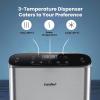imageComfee Ozone SelfCleaning Bottom Loading Water Cooler Quick Cooling Water Dispenser with 3 Temperature Settings Safety Child Lock Stainless SteelBottled TouchControl
