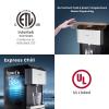imageComfee Ozone SelfCleaning Bottom Loading Water Cooler Quick Cooling Water Dispenser with 3 Temperature Settings Safety Child Lock Stainless SteelBottled TouchControl