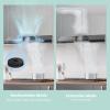 imageComfee Range Hood 30 Inch Ducted Ductless Vent Hood Durable Stainless Steel Kitchen Hood for Under Cabinet with 2 Reusable Filter 200 CFM 2 Speed Exhaust FanBlack