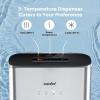 imageComfee UV selfcleanning Bottleless Water Cooler Quick Cooling Water Dispenser with 3 Temperature Settings Safety Child Lock Stainless Steel