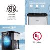 imageComfee UV selfcleanning Bottleless Water Cooler Quick Cooling Water Dispenser with 3 Temperature Settings Safety Child Lock Stainless Steel
