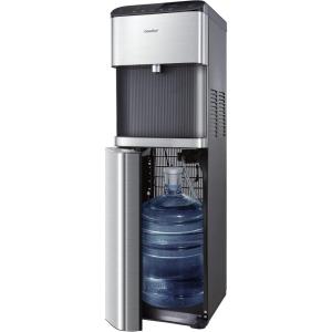 imageComfee Ozone SelfCleaning Bottom Loading Water Cooler Quick Cooling Water Dispenser with 3 Temperature Settings Safety Child Lock Stainless SteelBottled TouchControl