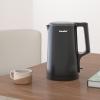 imageCOMFEE 17L Double Wall Electric Tea Kettle and Kettle Water Boiler 100 Stainless Steel Interior ampamp Lid ampamp Spout TwoLevel Wide Open Lid 1500W Fast Boiling AutoOff and BoilDry Protection