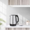 imageCOMFEE 17L Stainless Steel Electric Tea Kettle BPAFree Hot Water Kettle Electric with LED Light Auto ShutOff and BoilDry Protection 1500W Fast Boil Electric KettleSilver