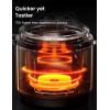 imageCOMFEE 9in1 Electric Pressure Cooker 13 Presets Instant Multi Cooker Olla de Presion Slow Cooker Rice Cooker Steamer Saut Yogurt Maker NonStick Pot 6 Quart Black AluminumStainless Steel