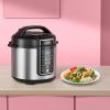imageCOMFEE Pressure Cooker 6 Quart with 12 Presets MultiFunctional Programmable Slow Cooker Rice Cooker Steamer Saut pan Egg Cooker Warmer and More