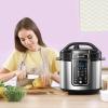 imageCOMFEE Pressure Cooker 6 Quart with 12 Presets MultiFunctional Programmable Slow Cooker Rice Cooker Steamer Saut pan Egg Cooker Warmer and More