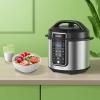 imageCOMFEE Pressure Cooker 6 Quart with 12 Presets MultiFunctional Programmable Slow Cooker Rice Cooker Steamer Saut pan Egg Cooker Warmer and More