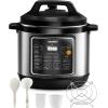 imageCOMFEE Pressure Cooker 6 Quart with 13 Cooking Functions Olla de Presion NonStick Pot Yogurt Maker Rice Cooker Slow Cooker Saut Steamer Healthy Ceramic Inner PotBlack