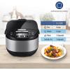 imageCOMFEE Rice Cooker 12 Cups Cooked6 Cups Uncooked Portable NonStick Rice Maker Japanese Rice Cooker with Fuzzy Logic Technology 24Hour Timer Delay 11 Presets Steamer Fast Rice Cooker Grain Cooker BlackBlack