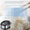 imageCOMFEE Rice Cooker 12 Cups Cooked6 Cups Uncooked Portable NonStick Rice Maker Japanese Rice Cooker with Fuzzy Logic Technology 24Hour Timer Delay 11 Presets Steamer Fast Rice Cooker Grain Cooker BlackBlack