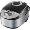 imageCOMFEE Rice Cooker 12 Cups Cooked6 Cups Uncooked Portable NonStick Rice Maker Japanese Rice Cooker with Fuzzy Logic Technology 24Hour Timer Delay 11 Presets Steamer Fast Rice Cooker Grain Cooker BlackBlack