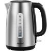 imageCOMFEE Stainless Steel Electric Kettle 17 Liter Tea Kettle Electric ampamp Hot Water Kettle 1500W Fast Boil with LED Light Auto ShutOff and BoilDry Protection