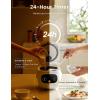 imageCOMFEE Mini Rice Cooker 4 Cups Cooked2 Cups Uncooked Portable NonStick rice maker 24 hours Timer Delay 6 Functions Fast Cooker Brown Rice Oatmeal White