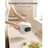 imageCOMFEE Mini Rice Cooker 4 Cups Cooked2 Cups Uncooked Portable NonStick rice maker 24 hours Timer Delay 6 Functions Fast Cooker Brown Rice Oatmeal White