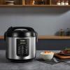 imageCOMFEE Rice Cooker 10 cup Uncooked20 cup Cooked  Rice Maker Steamer Saute Steamer and Warmer 52 QT Large Capacity Brown Rice Quinoa and Oatmeal 8 OneTouch ProgramsBasic10 Cups Uncooked