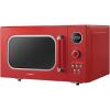 imageCOMFEE CMM091AGN Retro Microwave with Multistage Cooking 9 Preset Menus and Kitchen Timer Mute Function ECO Mode LED digital display 09 cuft 900W Green09 CuFt Red