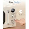 imageCOMFEE Retro Ovens Small 9 Preset Programs 09 cuft Countertop Compact Microwaves with MultiStage Cooking Mute Function LED Digital Red900W CMOMMP02AARD Red09 CuFt Apricot