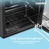 imageCOMFEE CRV48S3AST Beverage Cooler 48 Cans Beverage Refrigerator Digital Temperature Control Glass Door With Stainless Steel Frame Reversible Hinge Door And Legs For Home ApartmentDorm Office