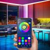 imageTenmiro 328ft LED Strip Lights RGB LED Smart Music Sync Color Changing LED Lights Strips with Remote LED Lights for Bedroom Room TV Party328FT