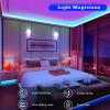 imageTenmiro 328ft LED Strip Lights RGB LED Smart Music Sync Color Changing LED Lights Strips with Remote LED Lights for Bedroom Room TV Party656ft