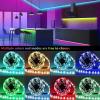 imageTenmiro 656ft Led Strip Lights Smart Led Light Strips Music Sync Color Changing LED Lights App Control Led Lights for Bedroom Party Home Decoration