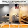 imageTenmiro Floor Lamp Led Floor Lamps for Living Room Bright Modern Reading Floor Lamp with Stepless Adjust Color Temperatures ampamp Brightness Standing Lamp with Remote ampamp Touch Control BlackBlue