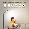 imageTenmiro Floor Lamp Led Floor Lamps for Living Room Bright Modern Reading Floor Lamp with Stepless Adjust Color Temperatures ampamp Brightness Standing Lamp with Remote ampamp Touch Control BlackPink