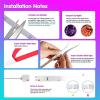 imageTenmiro Led Lights for Bedroom Music Sync LED Rope Lights APP Control with Remote RGB Led Strip Lights for Room Kitchen Party Home Decoration 656ft130FT