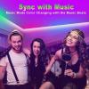 imageTenmiro Led Lights for Bedroom Music Sync LED Rope Lights APP Control with Remote RGB Led Strip Lights for Room Kitchen Party Home Decoration 656ft130FT