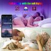 imageTenmiro Led Lights for Bedroom Music Sync LED Rope Lights APP Control with Remote RGB Led Strip Lights for Room Kitchen Party Home Decoration 656ft130FT