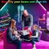 imageTenmiro Led Lights for Bedroom Music Sync LED Rope Lights APP Control with Remote RGB Led Strip Lights for Room Kitchen Party Home Decoration 656ft130FT