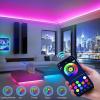 imageTenmiro Led Lights for Bedroom Music Sync LED Rope Lights APP Control with Remote RGB Led Strip Lights for Room Kitchen Party Home Decoration 656ft656FT