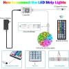 imageTenmiro Led Lights for Bedroom Music Sync LED Rope Lights APP Control with Remote RGB Led Strip Lights for Room Kitchen Party Home Decoration 656ft656FT