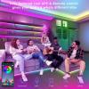 imageTenmiro Dreamcolor Led Strip Lights 328ft Rainbow Led Light Strips APP Control Music Sync Color Changing Chase Led Strip with Remote Led Lights for Bedroom Kitchen Home Decoration