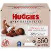 imageHuggies Skin Essentials Baby Wipes Hypoallergenic 99 Water 10 Flip Top Packs 560 Wipes TotalWhite