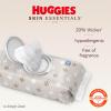 imageHuggies Skin Essentials Baby Wipes Hypoallergenic 99 Water 10 Flip Top Packs 560 Wipes TotalWhite