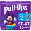imagePullUps Boys Potty Training Pants 5T6T 46 lbs 80 Count 2 Packs of 405T6T