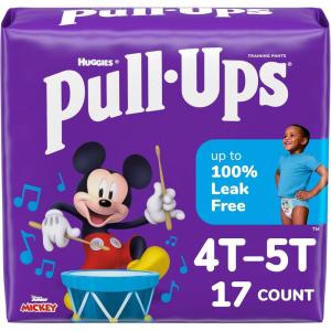 imagePullUps Boys Potty Training Pants 5T6T 46 lbs 80 Count 2 Packs of 404T5T