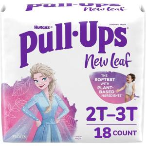 imagePullUps New Leaf Girls Disney Frozen Potty Training Pants 2T3T 1634 lbs 124 Ct 4 Packs of 31 Packaging May Vary2T3T