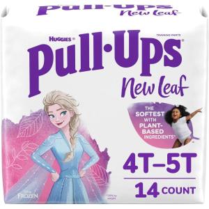 imagePullUps New Leaf Girls Disney Frozen Potty Training Pants 2T3T 1634 lbs 124 Ct 4 Packs of 31 Packaging May Vary4T5T