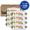 imageHuggies Natural Care Sensitive Baby Wipes Unscented Hypoallergenic 99 Purified Water 12 FlipTop Packs 768 Wipes Total Packaging May Vary56 Count Pack of 8