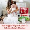 imageHuggies Natural Care Sensitive Baby Wipes Unscented Hypoallergenic 99 Purified Water 12 FlipTop Packs 768 Wipes Total Packaging May Vary64 Count Pack of 12